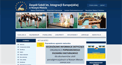 Desktop Screenshot of nowemiasto.edu.pl